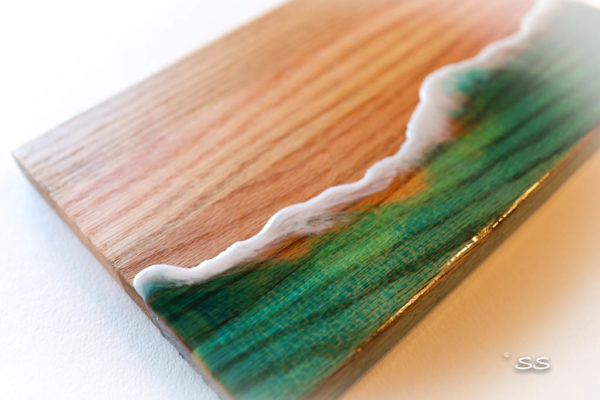 Cheese Boards with Ocean Waves