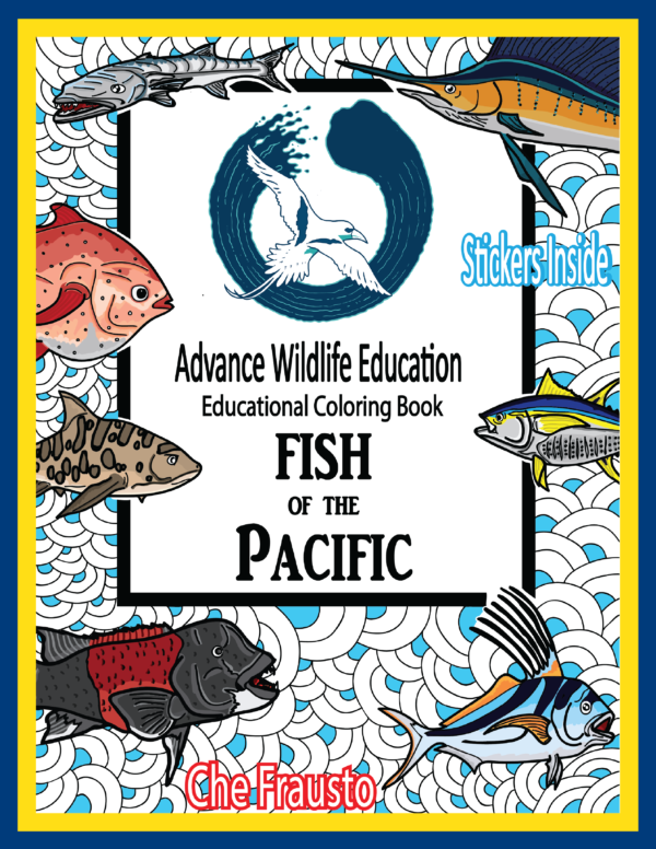 Fish Of The Pacific Educational Coloring Book