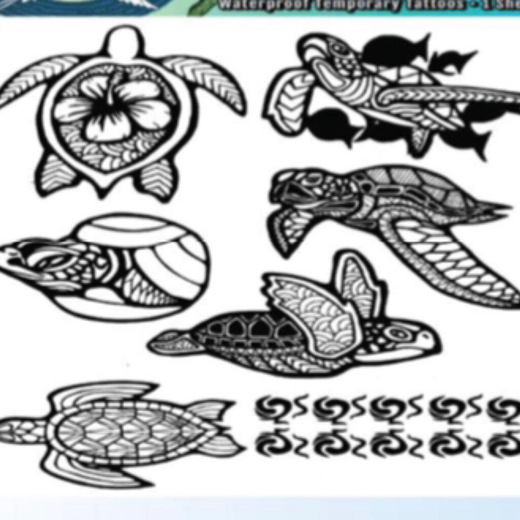 Turtle tattoos