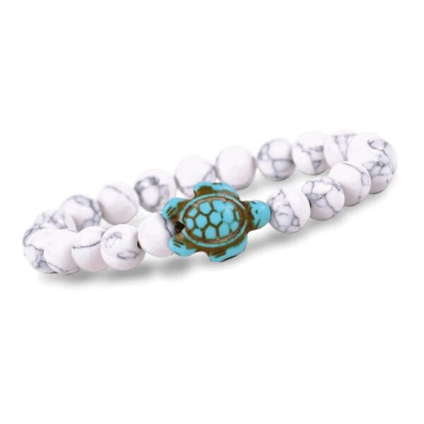 Fahlo Turtle White Howlite Web