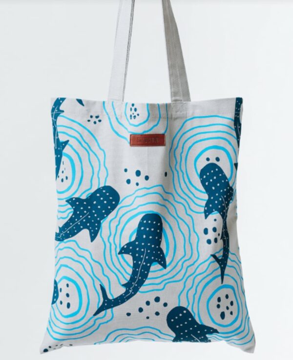 Sand Cloud Shark Ripples Everyday Tote