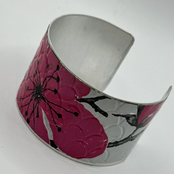 Hawaiian Cherry Blossom Cuff Bracelet