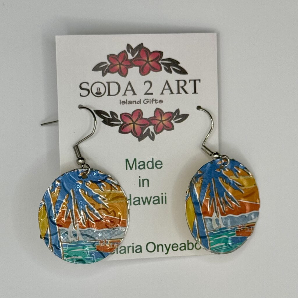 Hawaiian Sunset Drop Earring