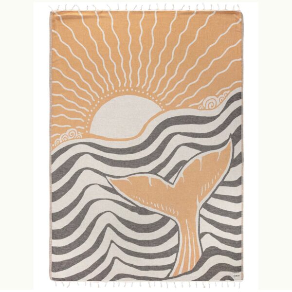 Sand Cloud Sunset Fluke Sunflower Large Towel