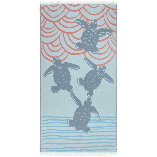 Sand Cloud Baby Kemp's Seaglass Towel Hawaii Wildlife Fund