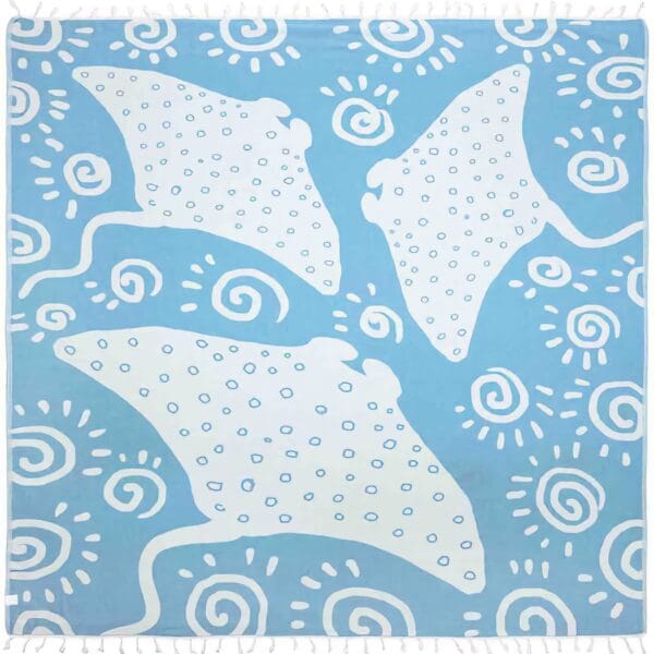 Sand Cloud Manta Natural Xl Towel