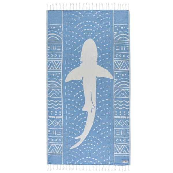 Sand Cloud Dakuwaqa Regular Towel Blue