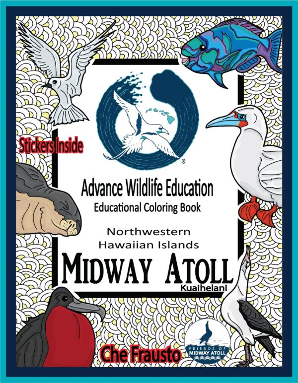 Midway Atoll Educational Coloring Book