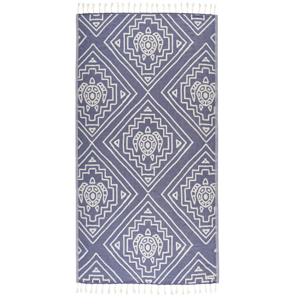 Sand cloud waddles skipper blue regular towel