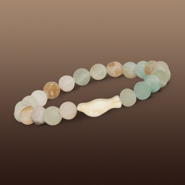 Seal sky stone glide bracelet
