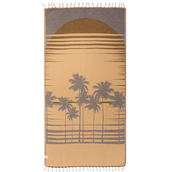 Sand cloud tamarindo regular black towel