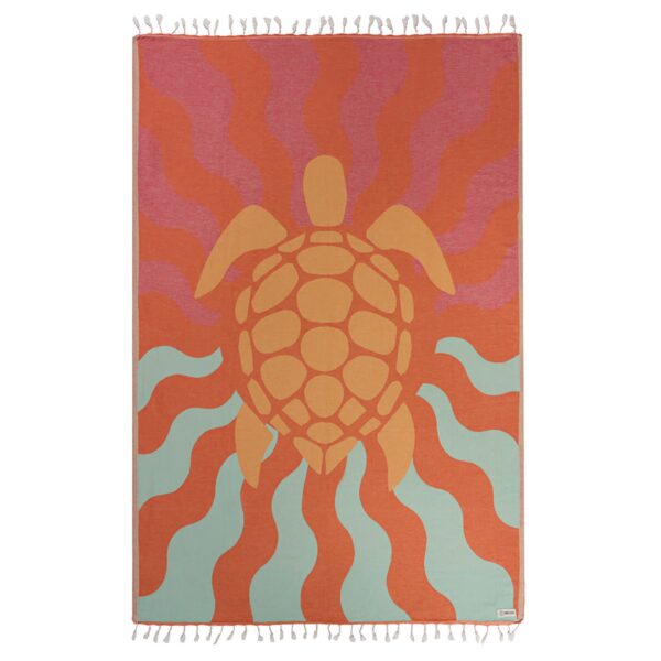 Sand cloud sunset turtle large multi towel