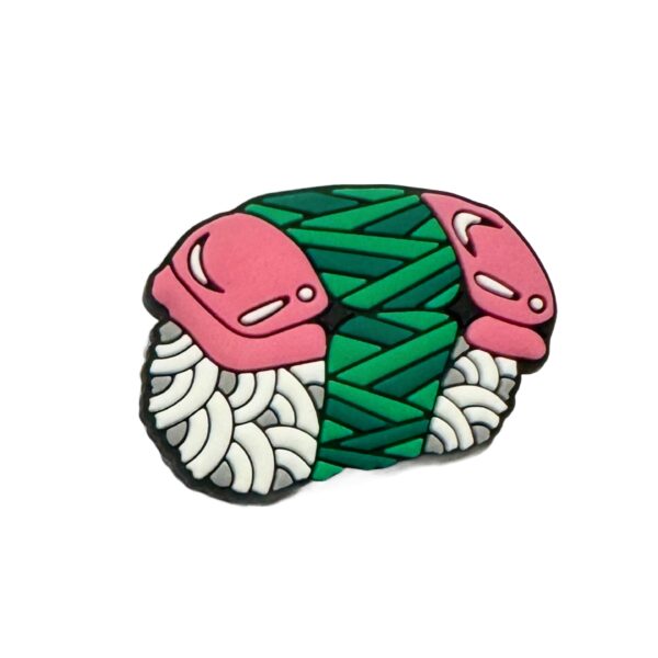 Spam musubi shoe/croc charm