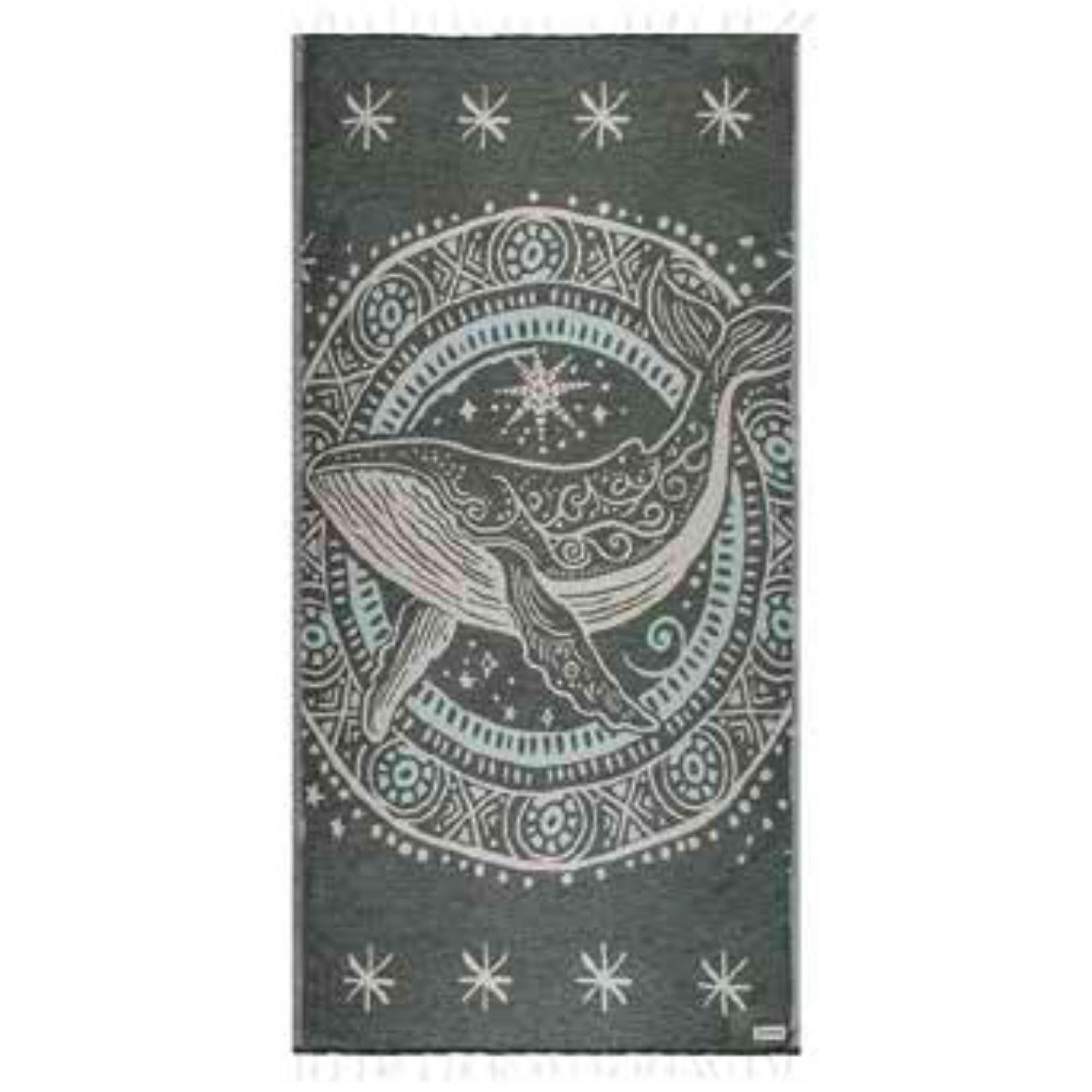 SAND CLOUD Ziggy the Whale Regular Legion Blue Towel