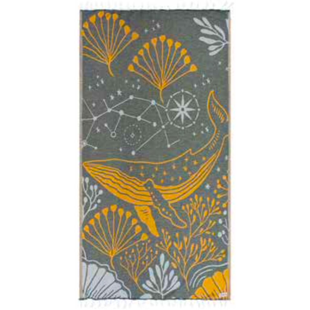 SAND CLOUD Harper Regular Legion Blue Towel