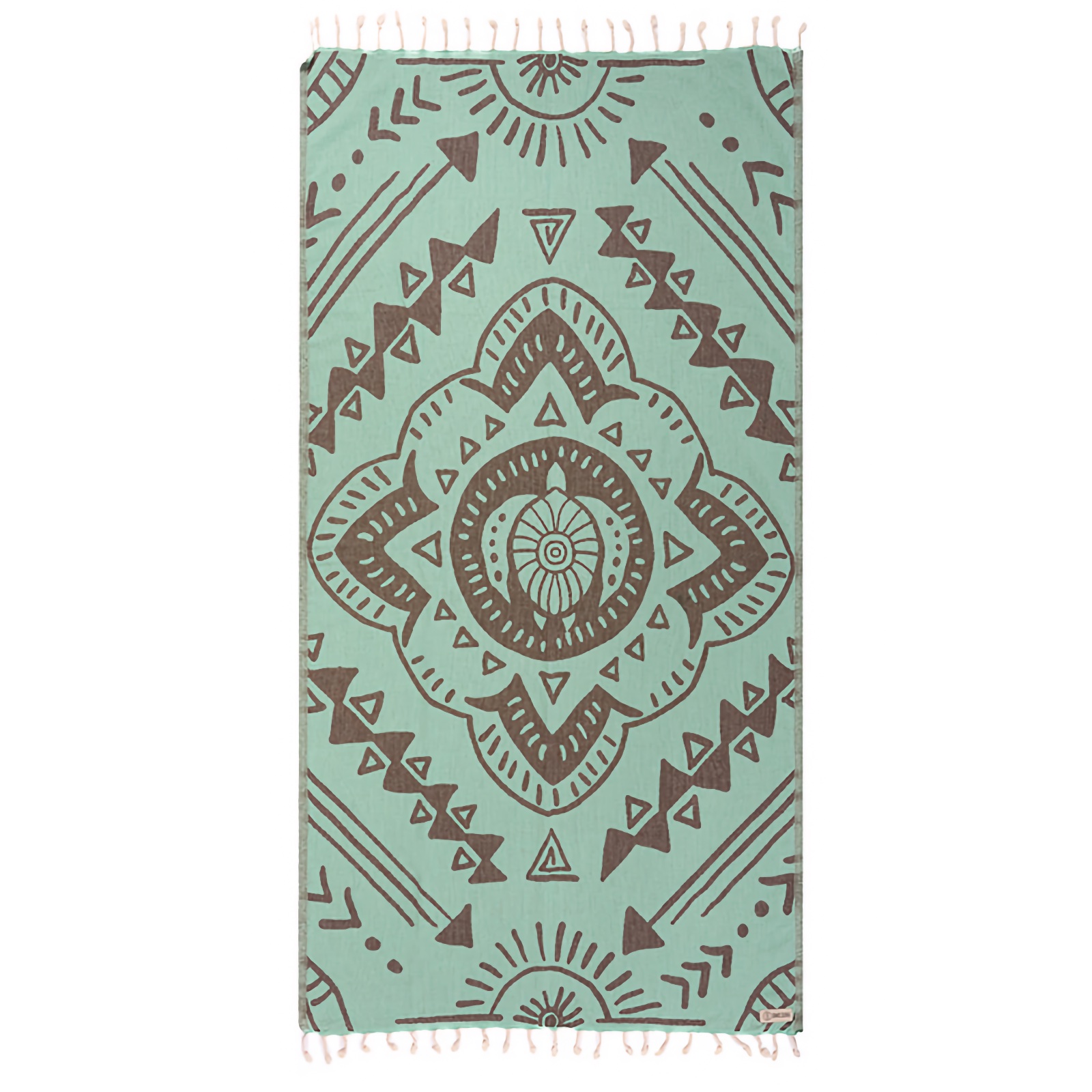 SAND CLOUD Darwin Mandala Turtle Regular Towel