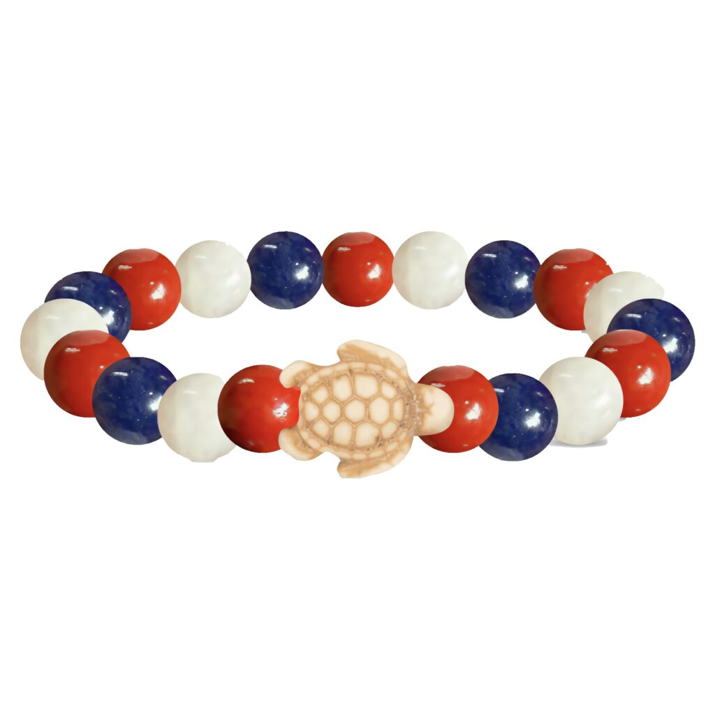 Fahlo Sea Turtle Summer Stone Journey Bracelet web