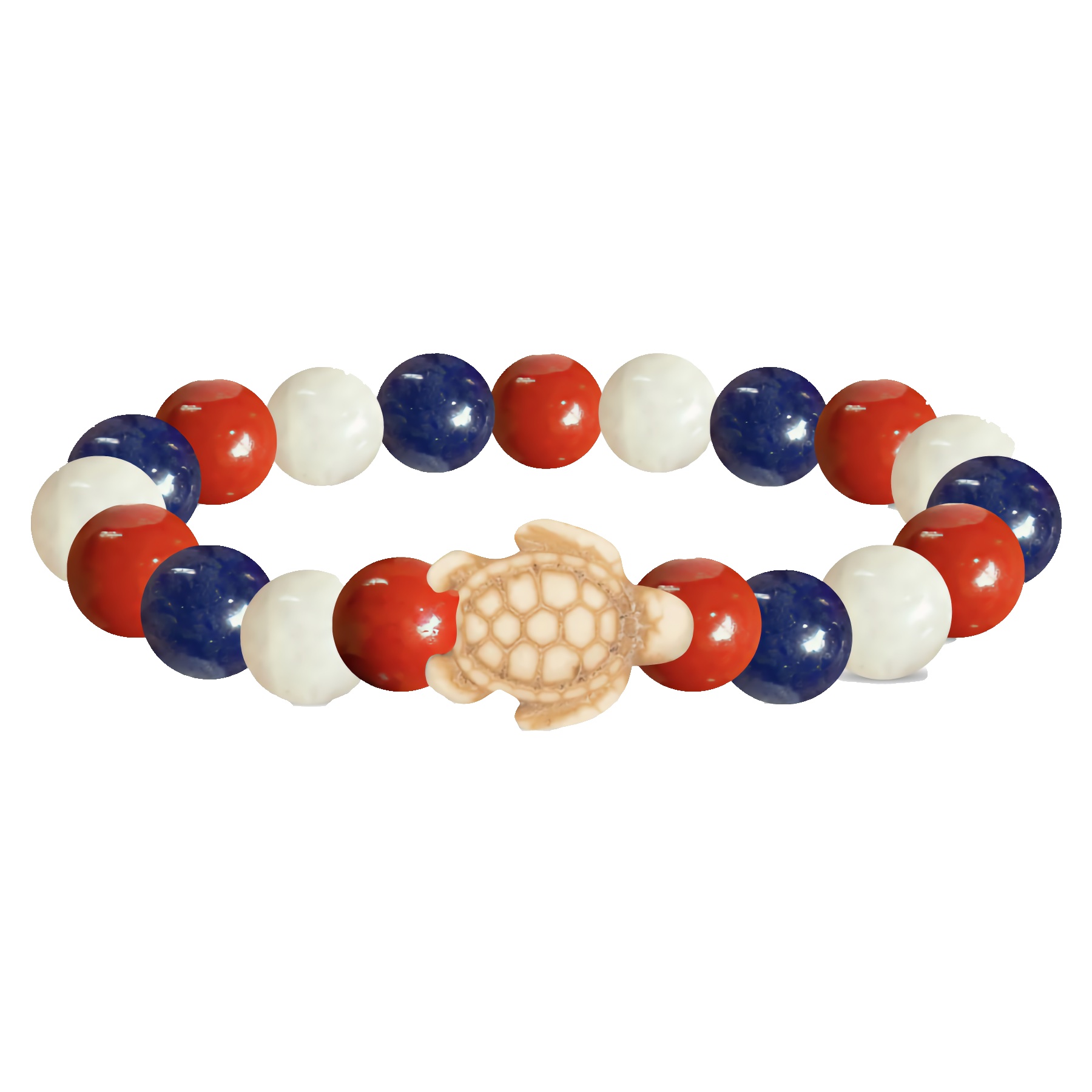 Fahlo Sea Turtle Summer Stone Journey Bracelet web