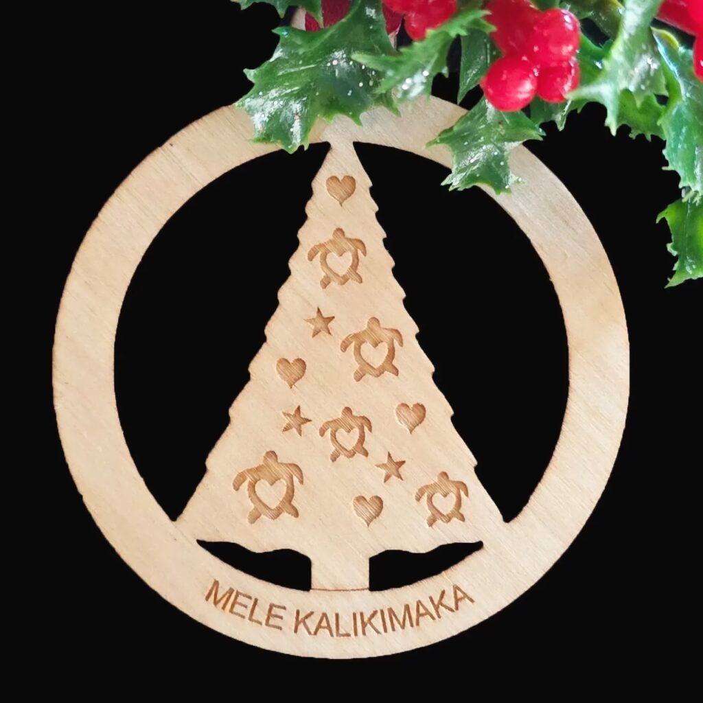 Christmas Tree Birch Christmas Ornament