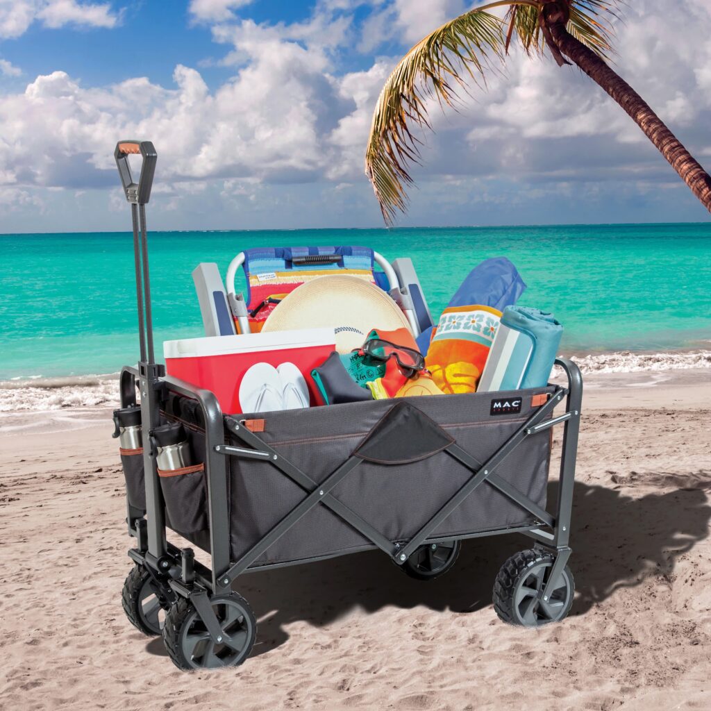 Alii Adventure rentals folding beach wagon